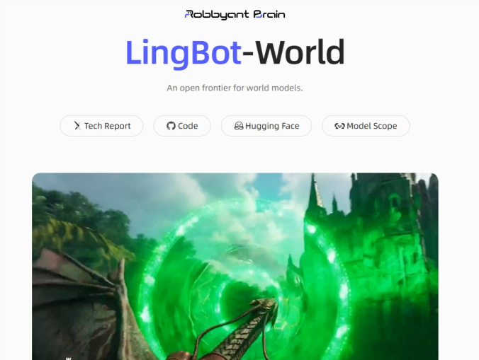 蚂蚁灵波开源 LingBot-World:打造具身智能的“实时可交互”世界模型
